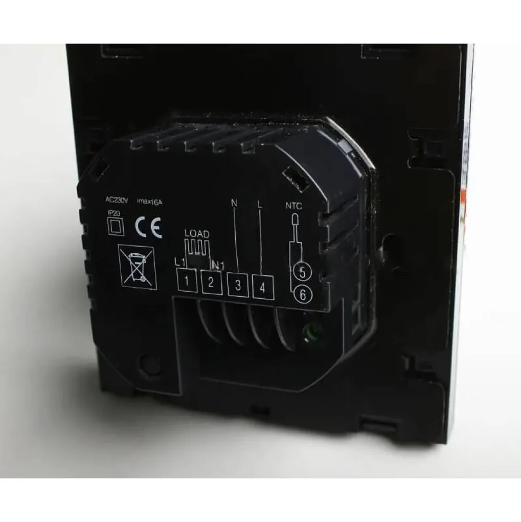 Терморегулятор Seggi century Heat Plus ВНТ-800GBS2, чорний- Фото 4